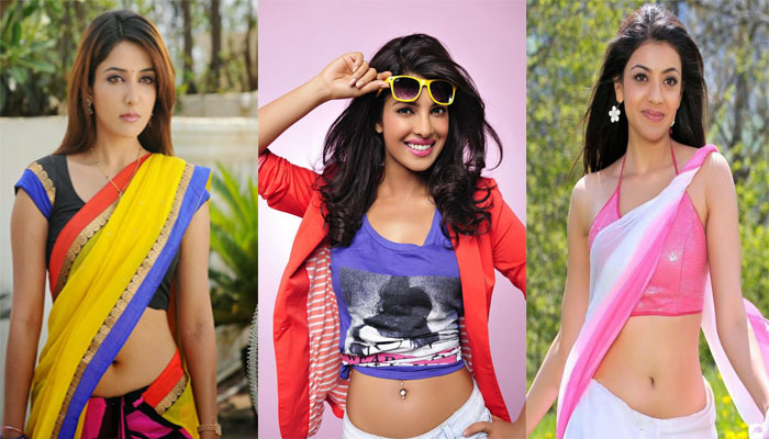 sexiest Indian actress hot navel pics