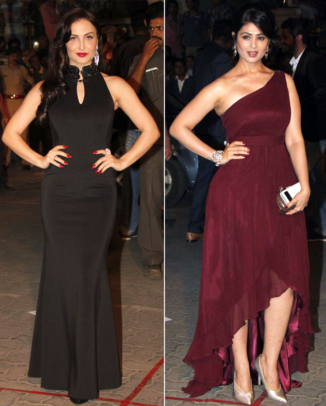 Elli Avram and Anjana Sukhani Elli Avram and Anjana Sukhani