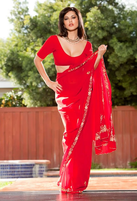 sunny-leone-saree-photos