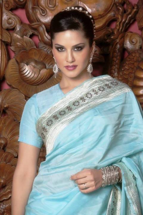 sunny-leone-saree-photos