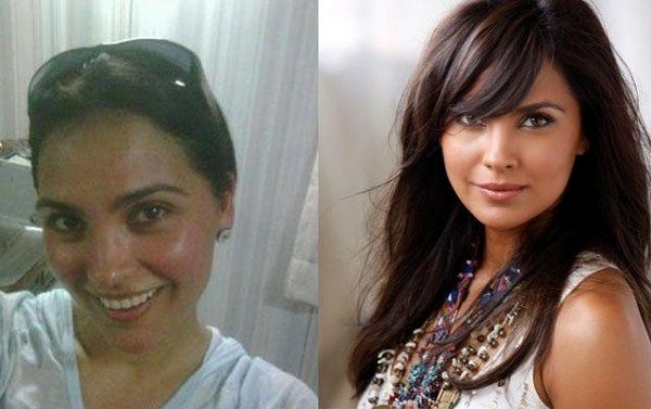 LARA DUTTA WITHOUT MAKEUP LARA DUTTA WITHOUT MAKEUP