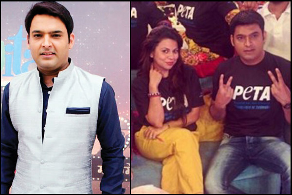 Preeti Simoes and Kapil Sharma Preeti Simoes and Kapil Sharma