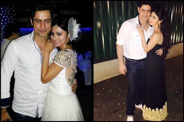 Mouni Roy and Mohit Raina Mouni Roy and Mohit Raina