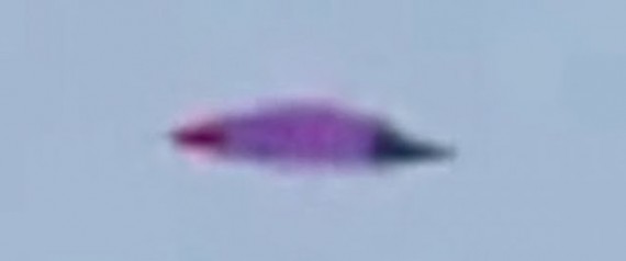 Closeup of UFO photographed in India