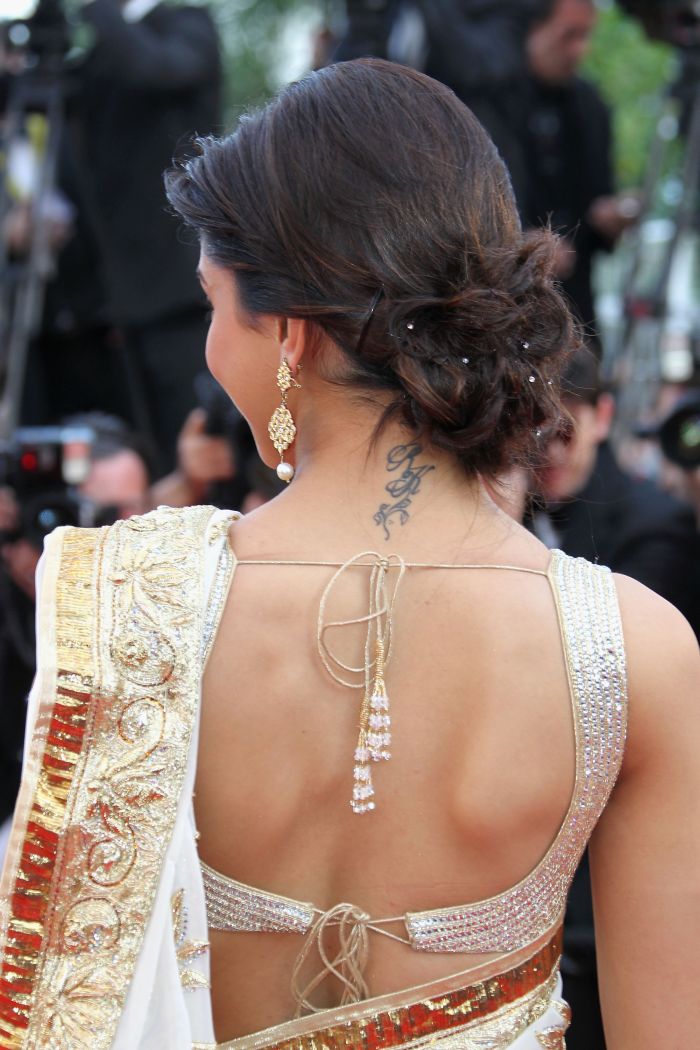 designer backless blouse