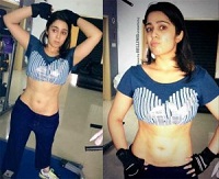 Charmi Kaur Hot Yummy Navel Pics