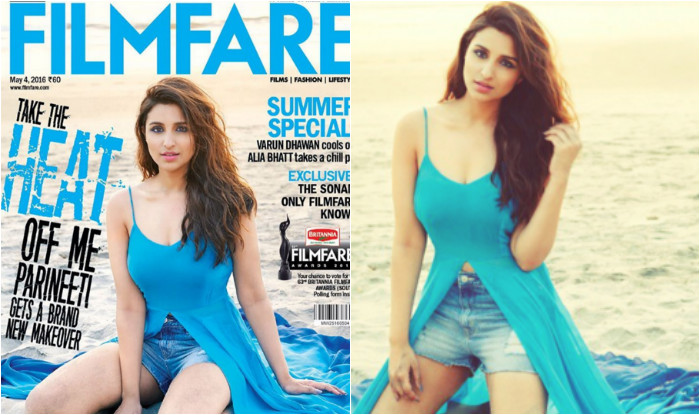 Parineeti Chopra looks Filmfare Magazine