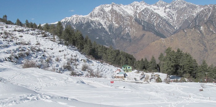 Dhanaulti (Uttarakhand) Experience Snowfall in India