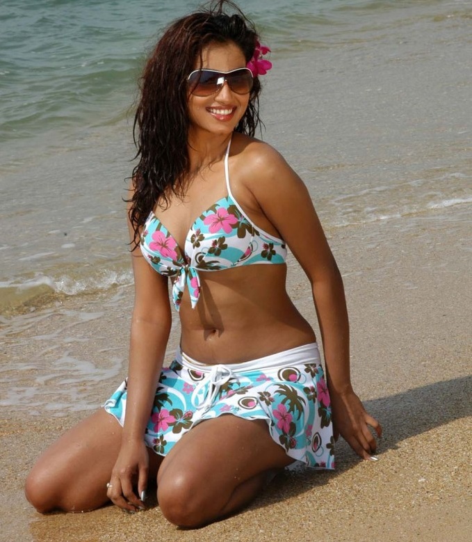 Actress Dimple Chopda Hot Bikini Beach Photos