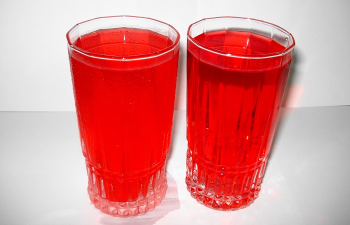 Rose Sherbet healthy summer drinks