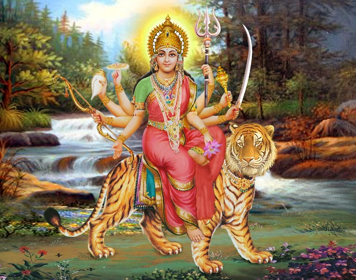 मां पार्वती का वाहन बाघ