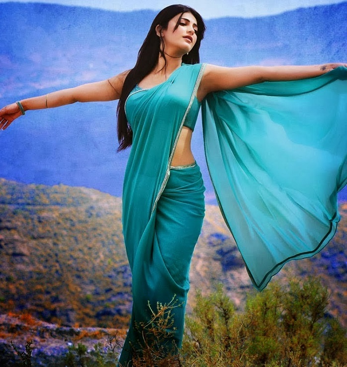 Hot Wet Tollywood Actresses Saree Pics