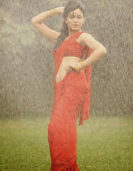 Hot Wet Tollywood Actresses Saree Pics
