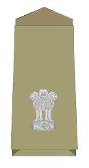 How can someone know the rank of a police officer by seeing their shoulders in India?