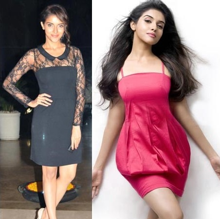 Asin In Mini Skirt