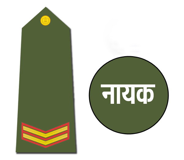 indian army rank badges naik