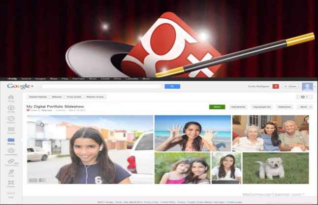 Create a Photo Slideshow in Google Plus Profile