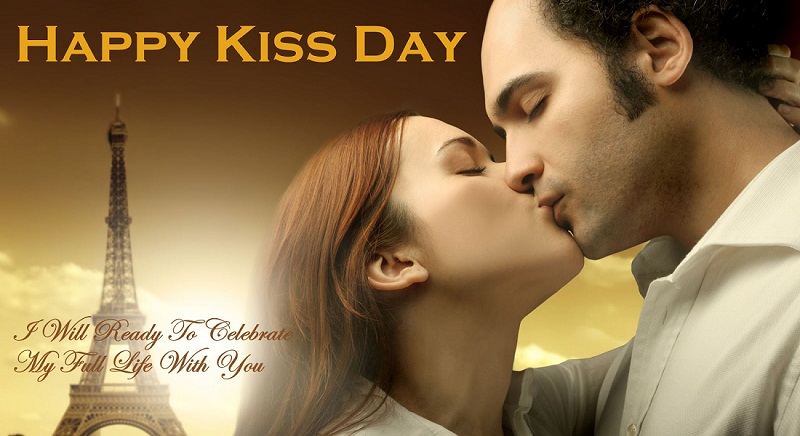 valentine week Kiss Day