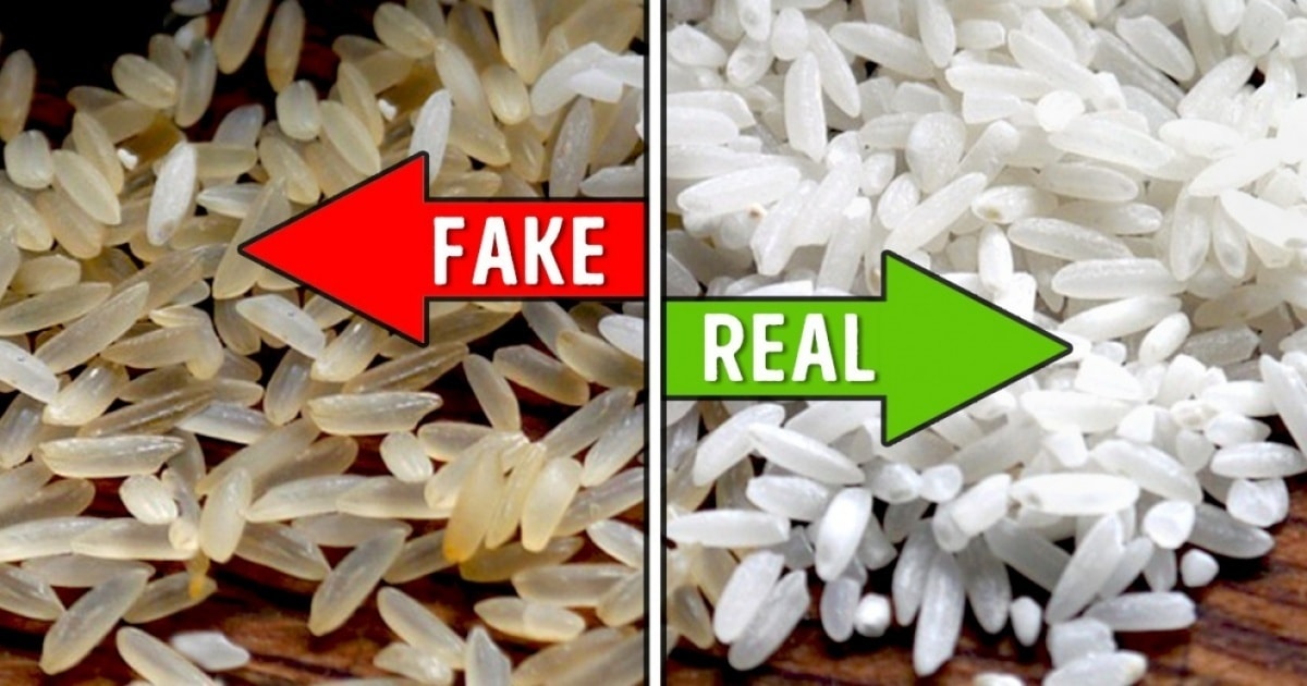 check plastic rice