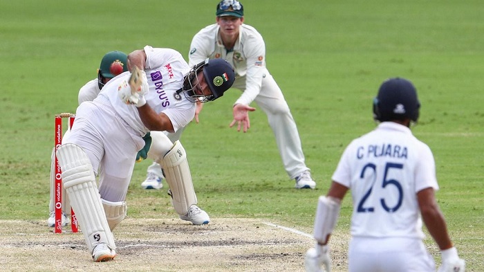 India win brisbane test australia