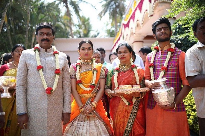 Janardhan Reddy daughters wedding