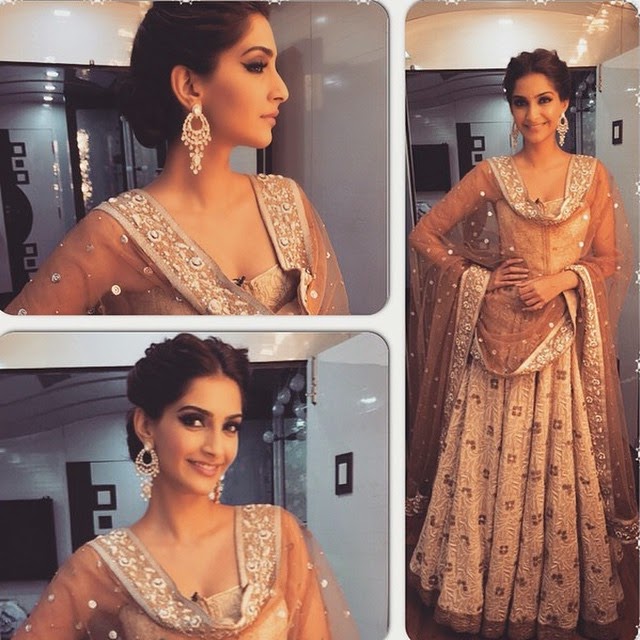 sonam kapoor in lehnga choli