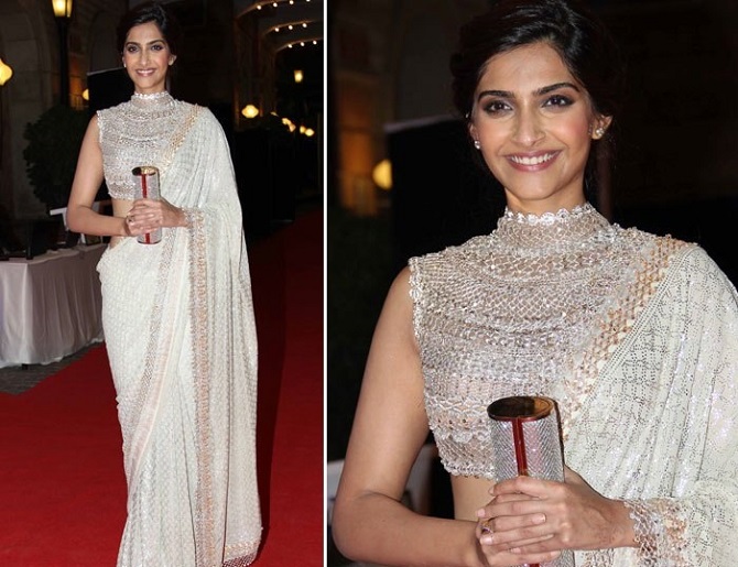 Sonam kapoor in saree