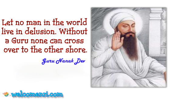 Let no man in the world live in delusion. Without a Guru none can cross over to the other shore.