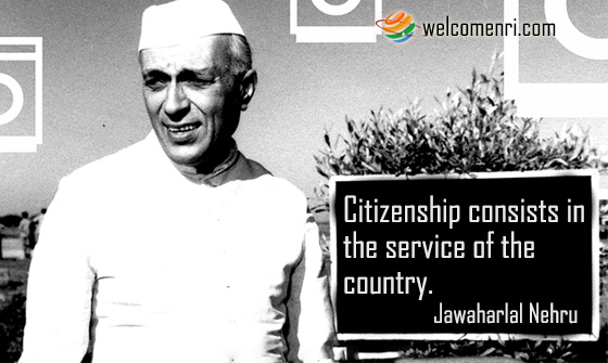 Citizenship consists in the service of the country.