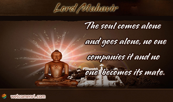 The soul comes alone and goes alone, no one companies it and no one becomes its mate.