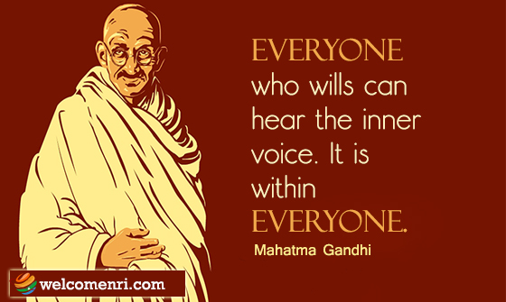 Everyone who wills can hear the inner voice. It is within everyone.