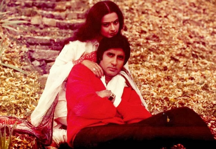 Amitabh Bachchan Rekha Romantic pics