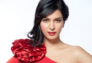 Ankita Shorey hot in red dress