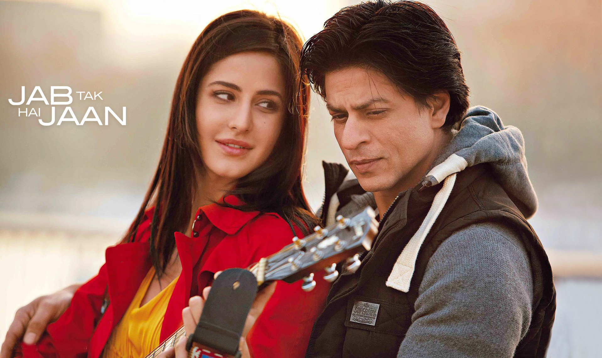 shahrukh khan and katrina kaif romantic scene