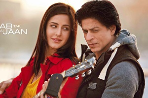 shahrukh khan and katrina kaif romantic scene