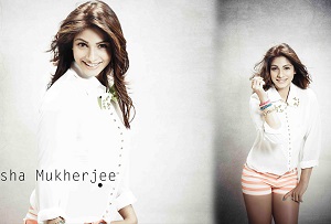actress tanisha mukherjee smile wallpaper in hd
