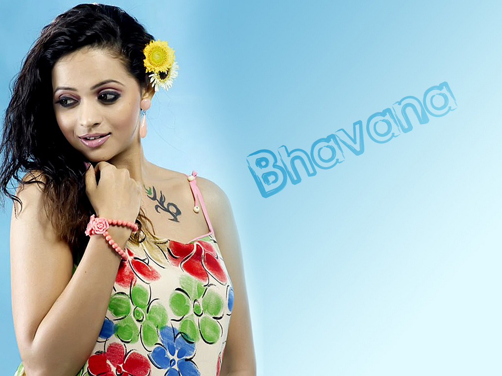 tamil actress Bhavana Menon cute face