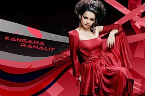 kangna ranaut red dress wallpaper 