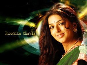 Bhumika chawla in saree