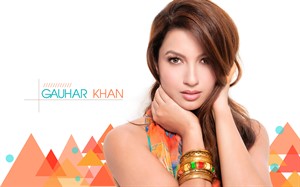 Tv Actress Gauhar Khan Hd Wallpapers