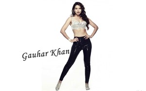 Tv Actress Gauhar Khan Hd Wallpapers 