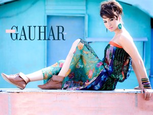 Tv Actress Gauhar Khan Hd Hot Wallpapers 