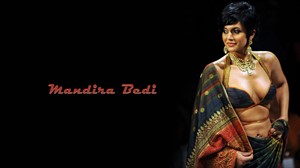 Mandira Bedi hot and smokey wallpaper