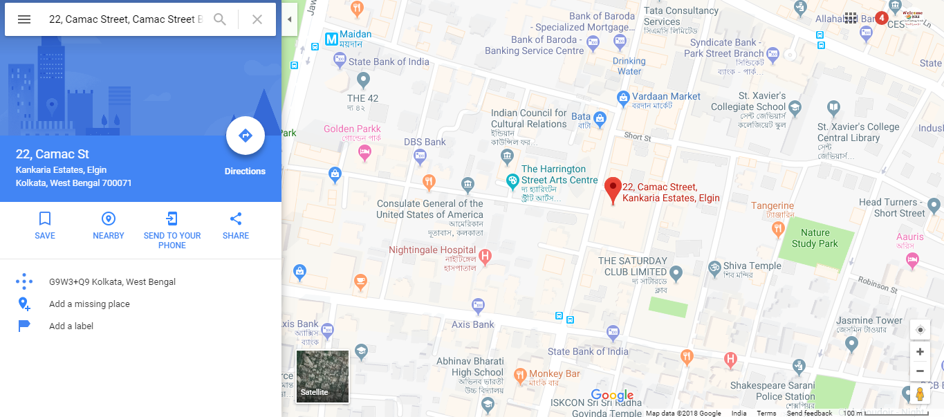 Syndicate Jewellers Map