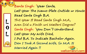 santa banta latest jokes, santa banta jokes, free download santa banta jokes, santabanta