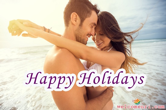 Happy Holidays couples images