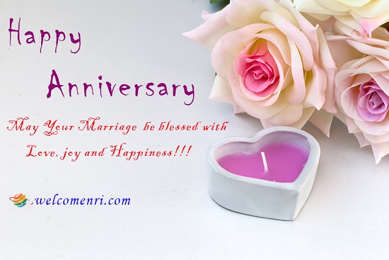 Romantic Wedding Anniversary Wishes Images 