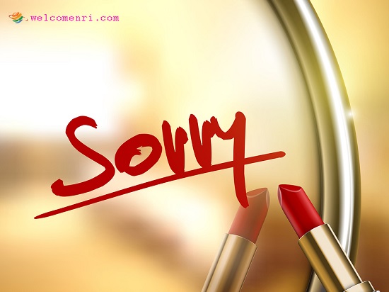 Sorry  photos and images for Facebook, Whatsapp, Pinterest