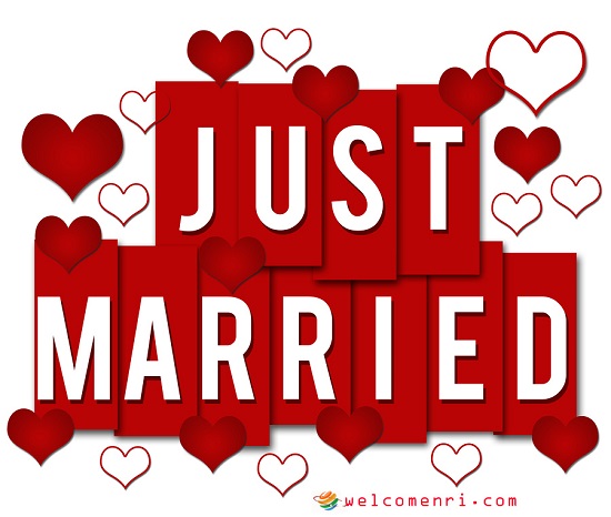 Just Married Photos