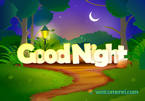 Good Night Greetings images, cards, SMS, messages, quotes